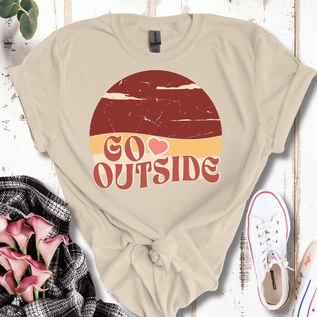 Retro Go Outside T-Shirt