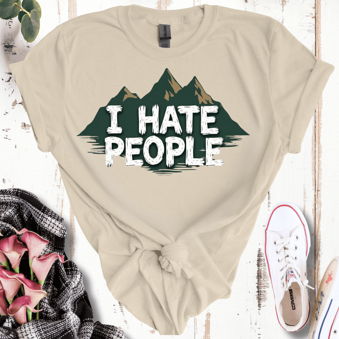 I Hate People Peak T-Shirt