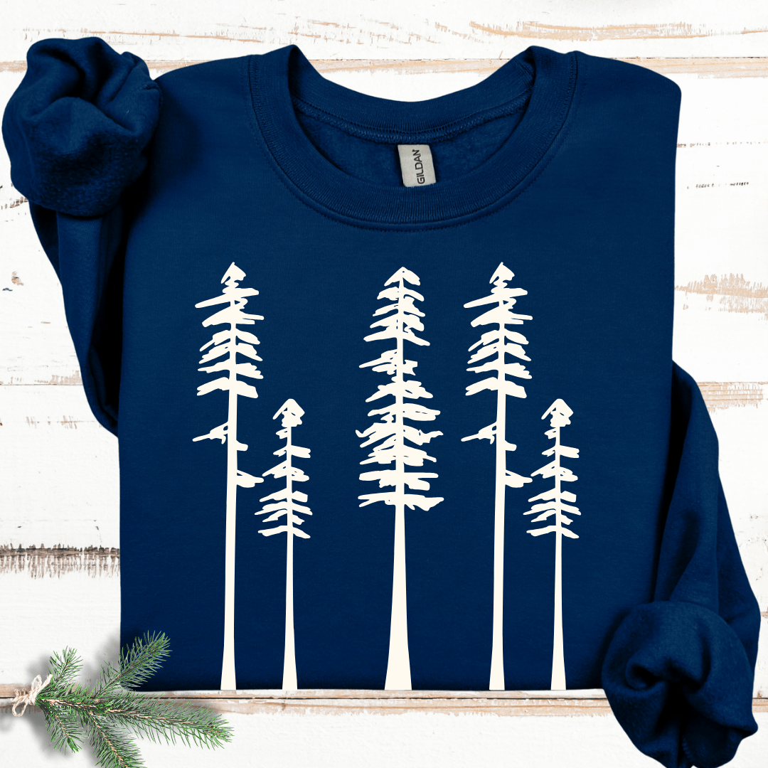 Pine Tree Row Sweatshirt