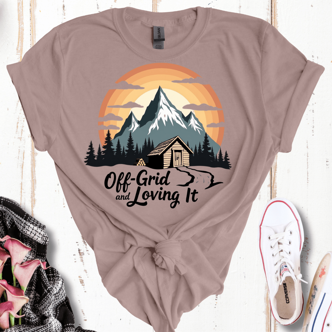 Off-Grid and Loving It T-Shirt