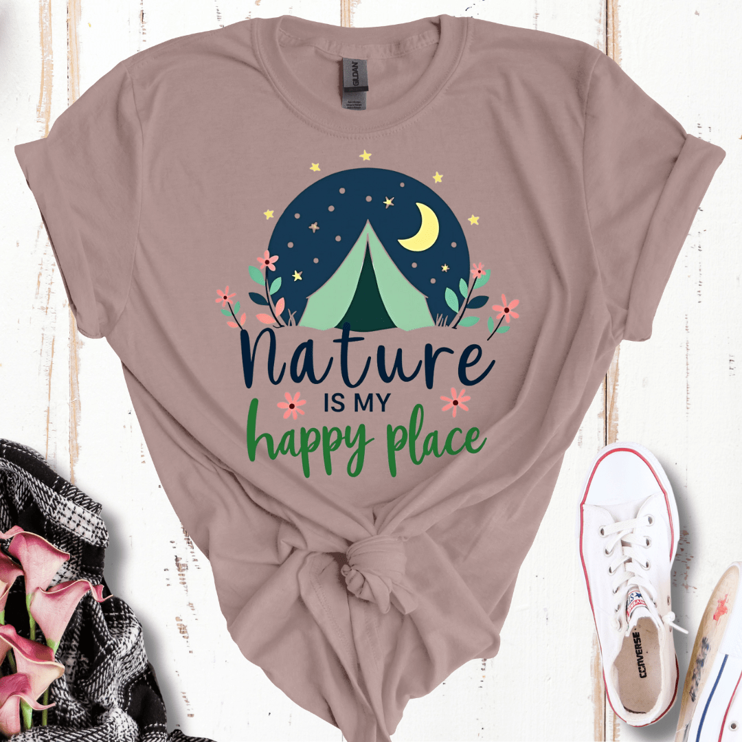 Nature is My Happy Place T-Shirt