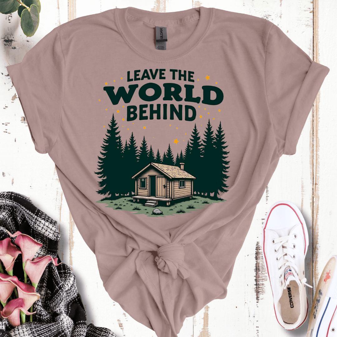 Leave the World Behind Cabin T-Shirt