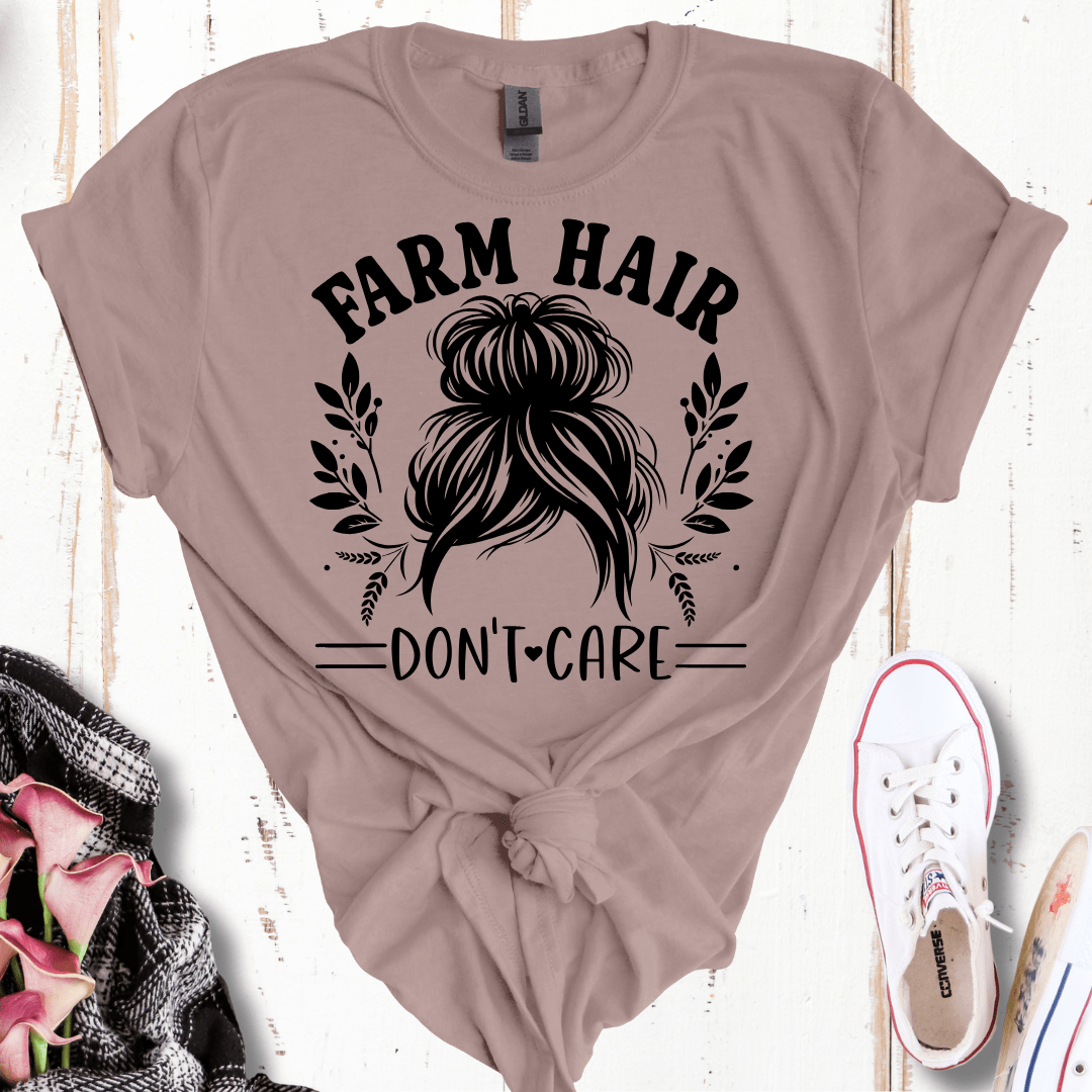 Farm Hair Don't Care T-Shirt