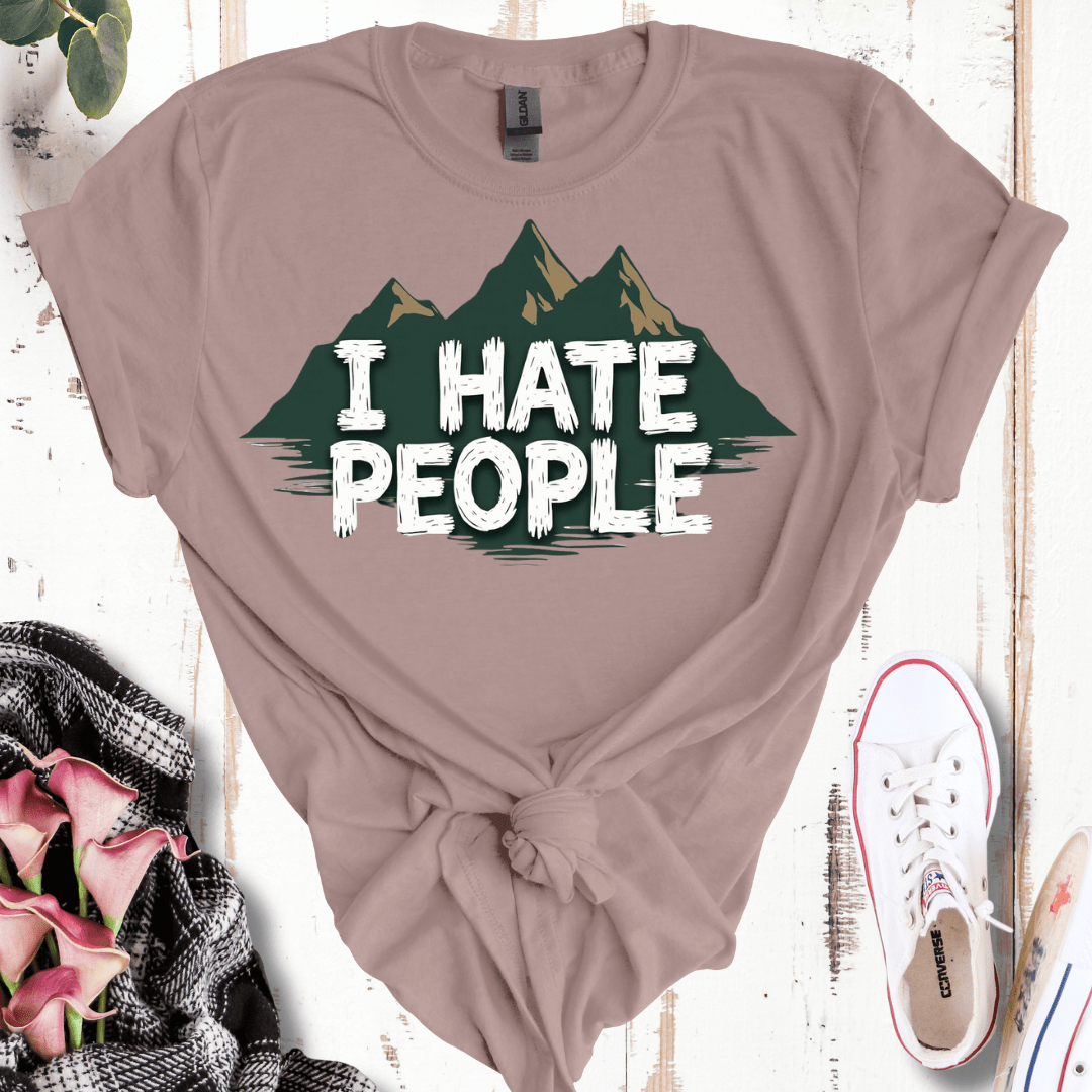 I Hate People Peak T-Shirt