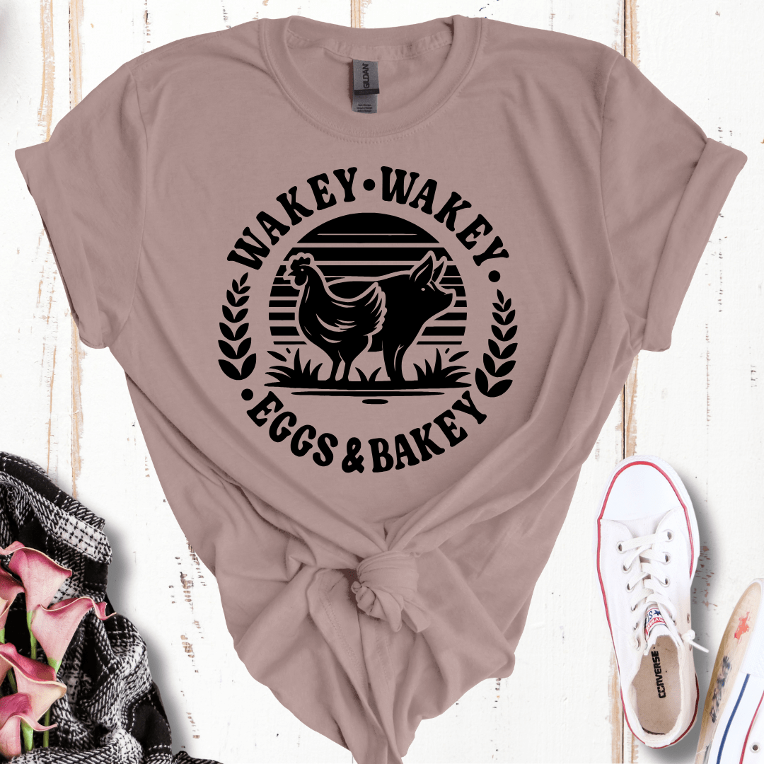 Wakey Wakey Eggs and Bakey T-Shirt