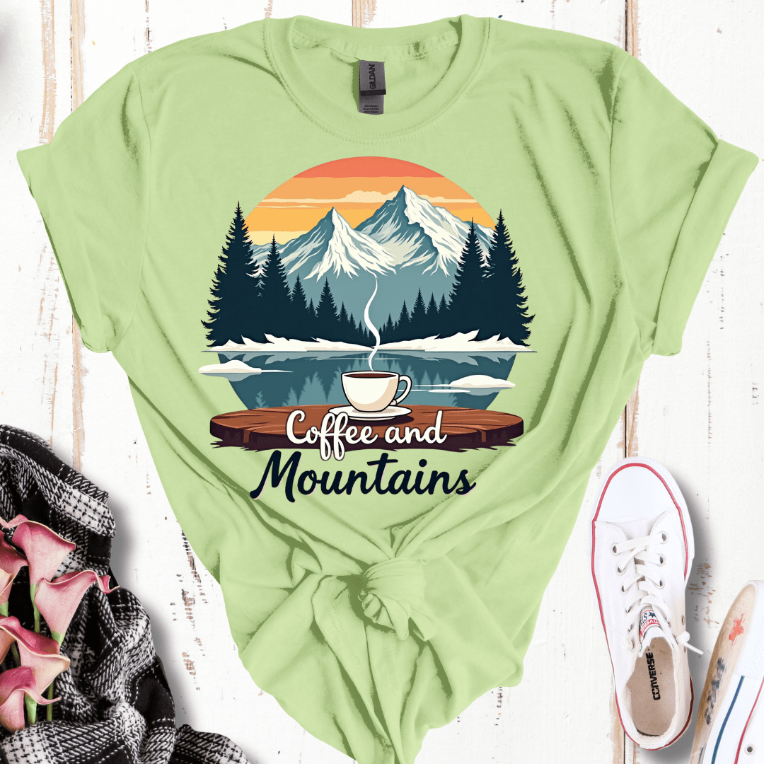 Coffee and Mountains T-Shirt