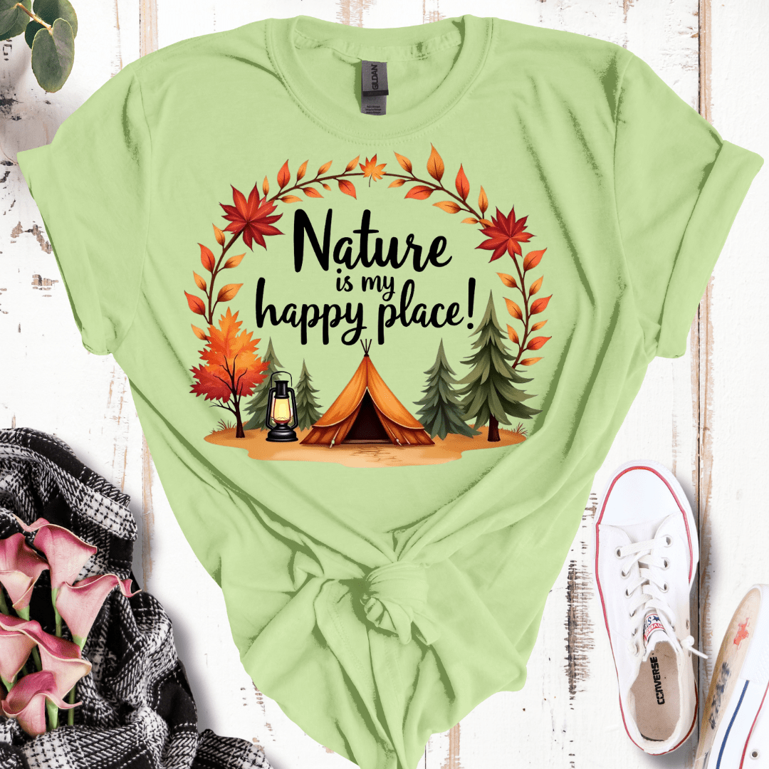 Nature is My Happy PlaceT-Shirt