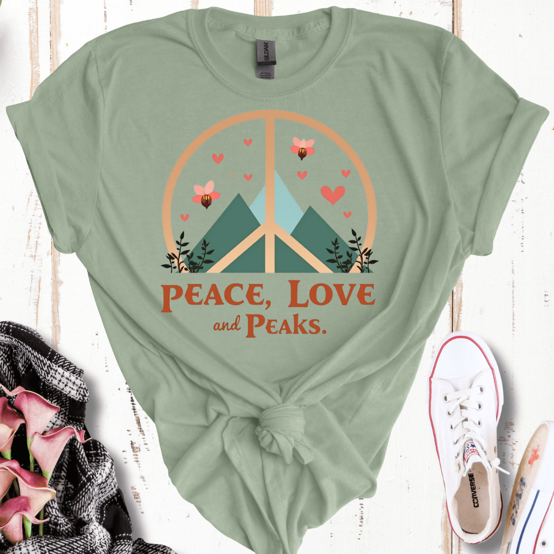 Peace Love and Peaks T-Shirt