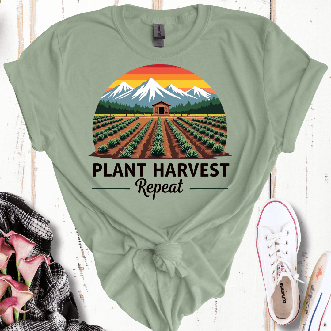 Plant Harvest Repeat T-Shirt