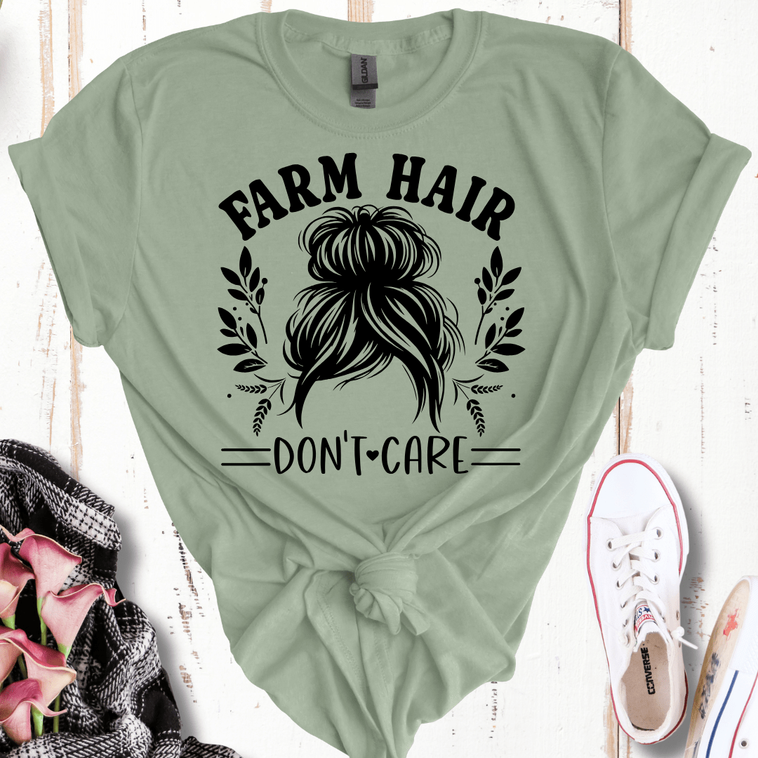 Farm Hair Don't Care T-Shirt