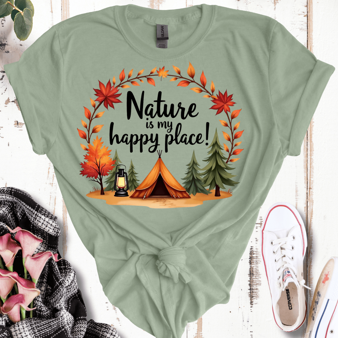 Nature is My Happy PlaceT-Shirt