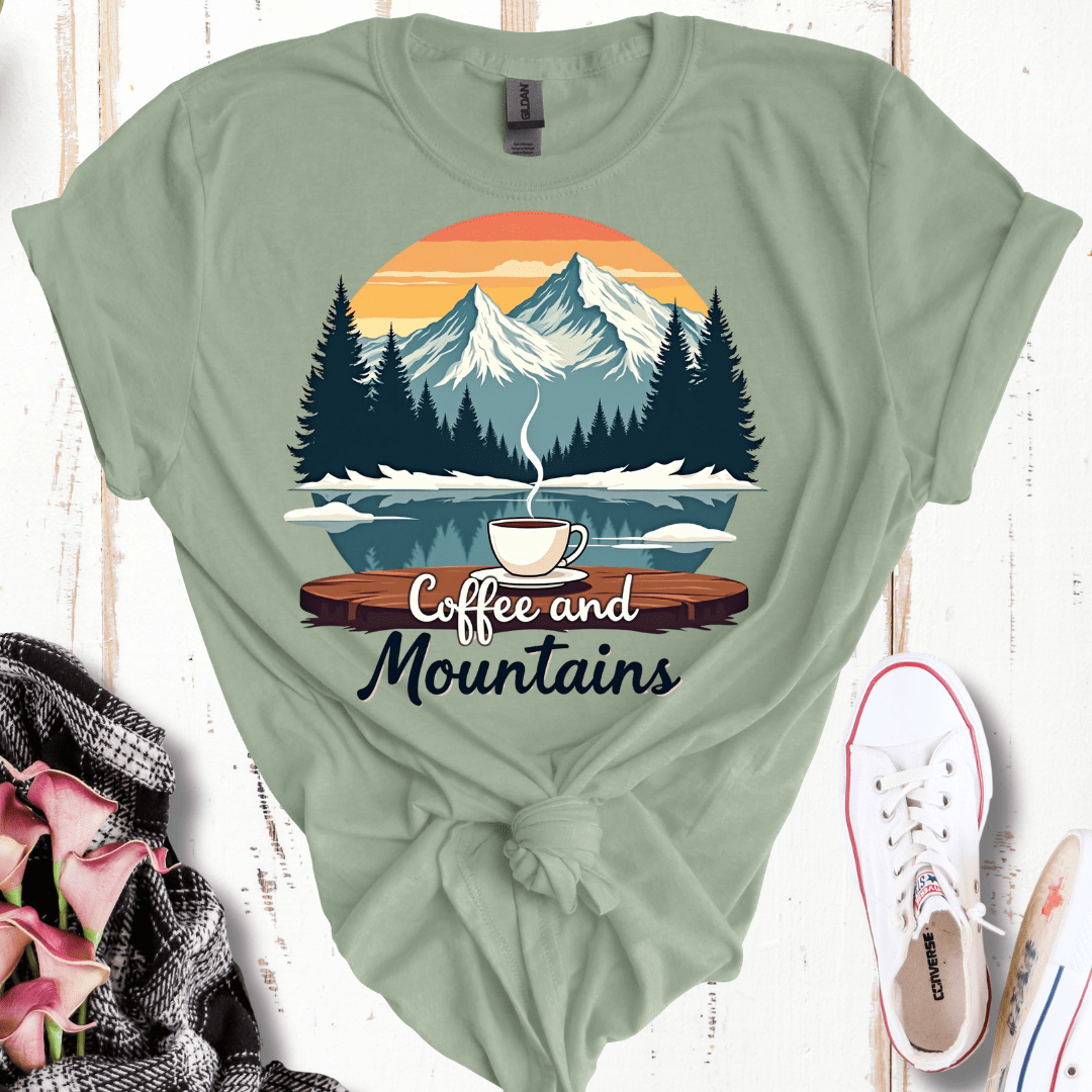 Coffee and Mountains T-Shirt