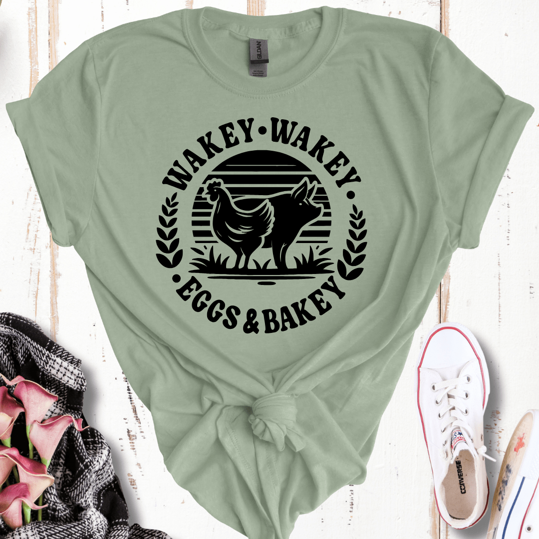 Wakey Wakey Eggs and Bakey T-Shirt