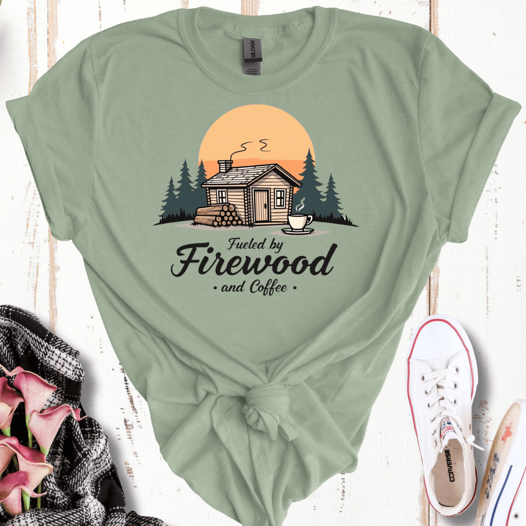 Fueled By Firewood and Coffee T-Shirt