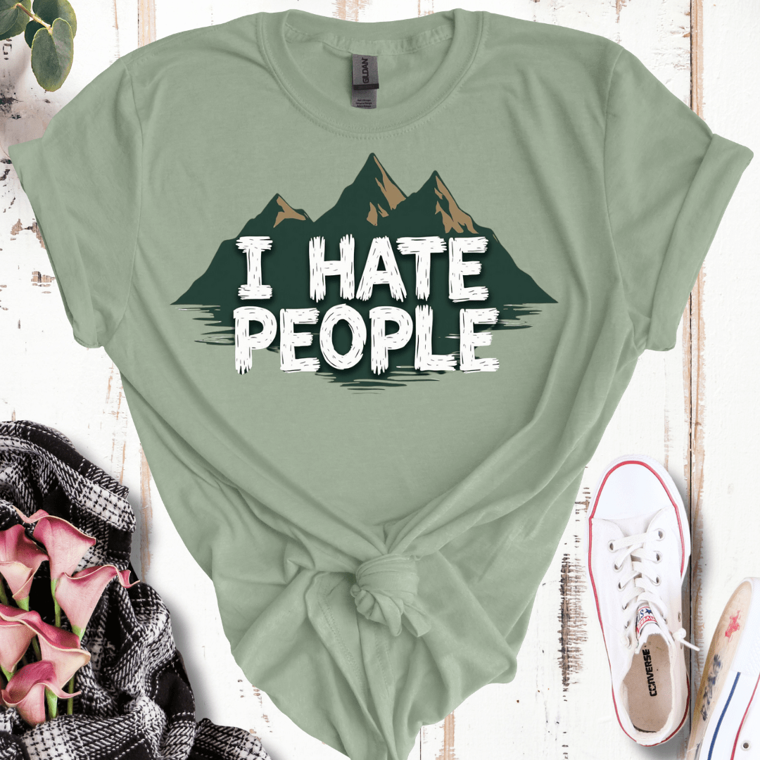 I Hate People Peak T-Shirt