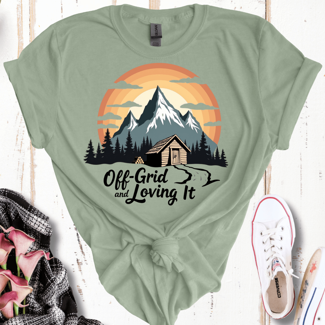 Off-Grid and Loving It T-Shirt