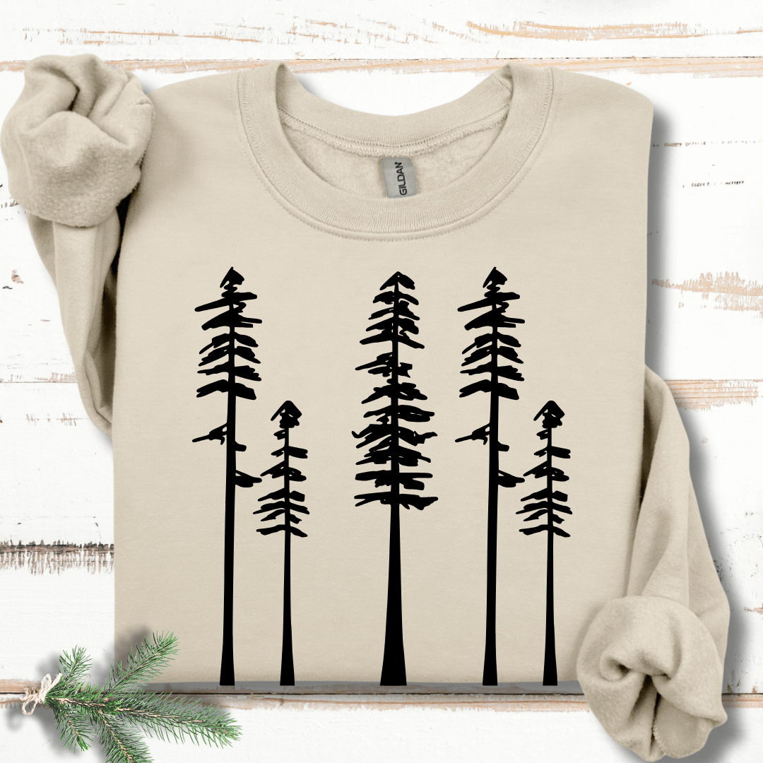 Pine Tree Row Sweatshirt