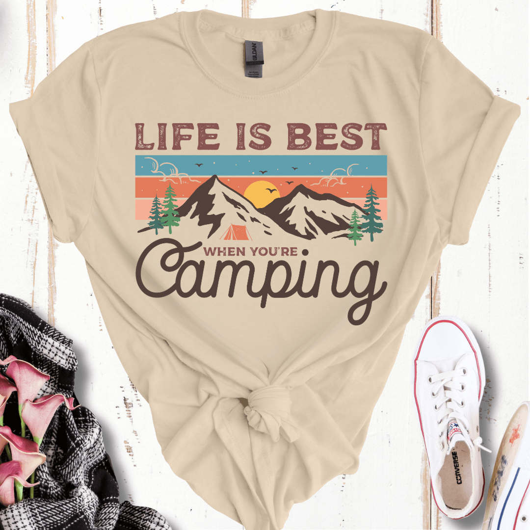 Life is Best Camping T-Shirt