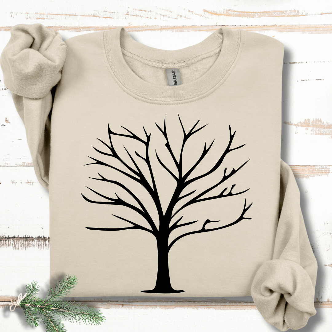 Winter Tree Silhouette Sweatshirt