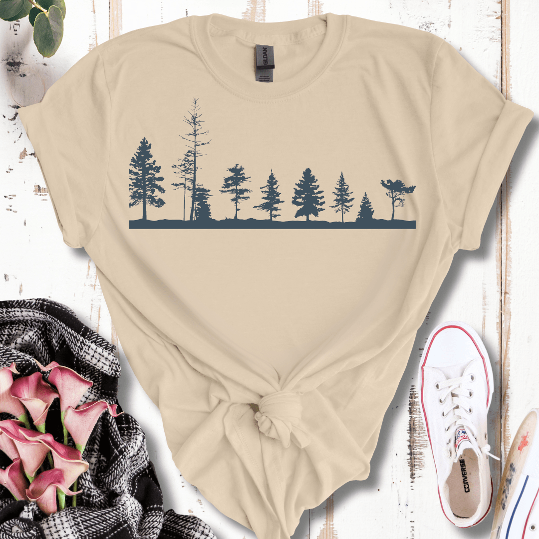 Tree Line Silhouette T-Shirt