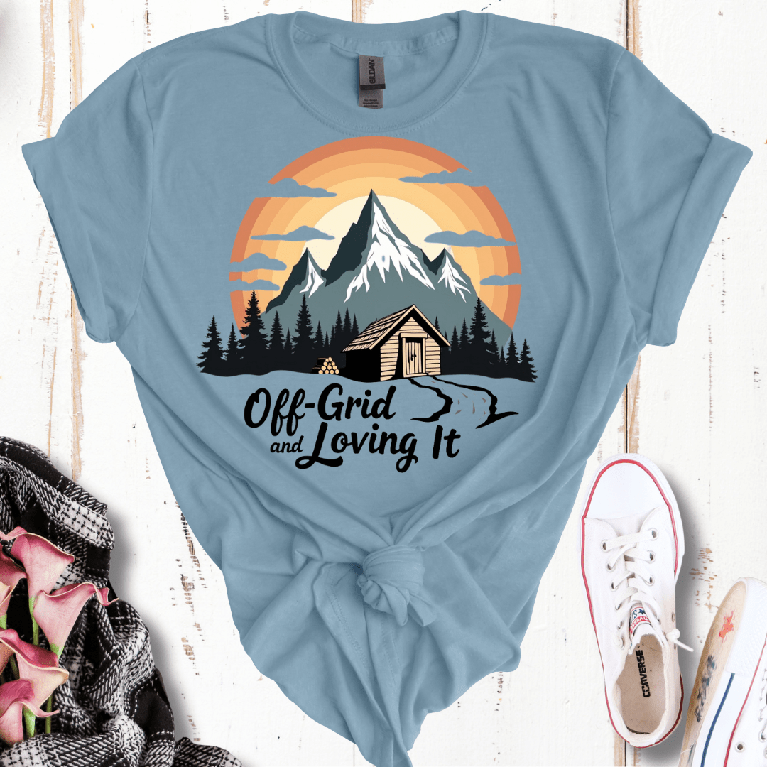 Off-Grid and Loving It T-Shirt