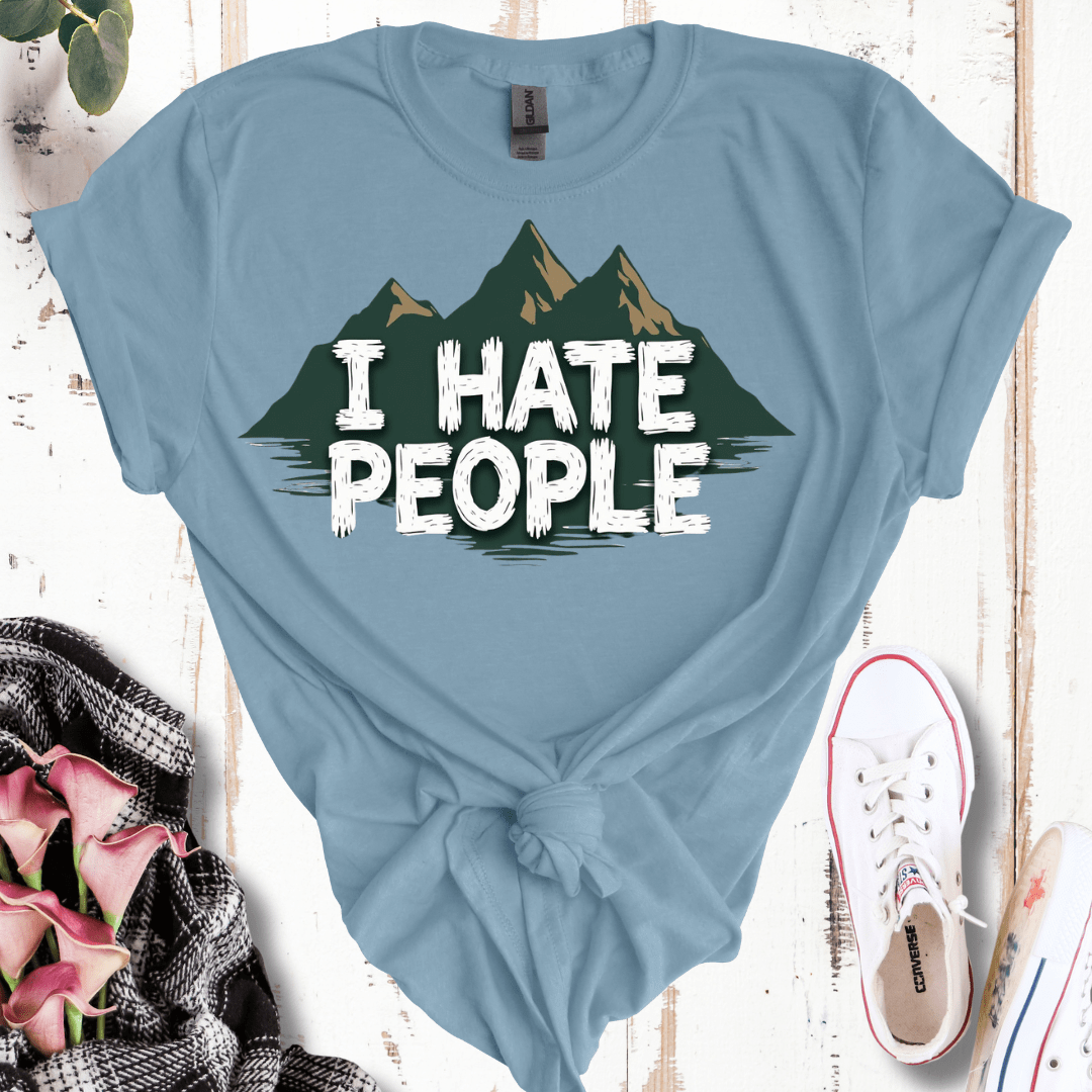 I Hate People Peak T-Shirt