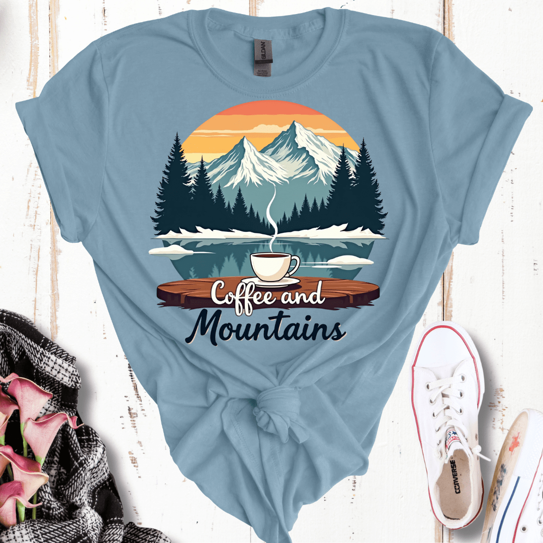 Coffee and Mountains T-Shirt