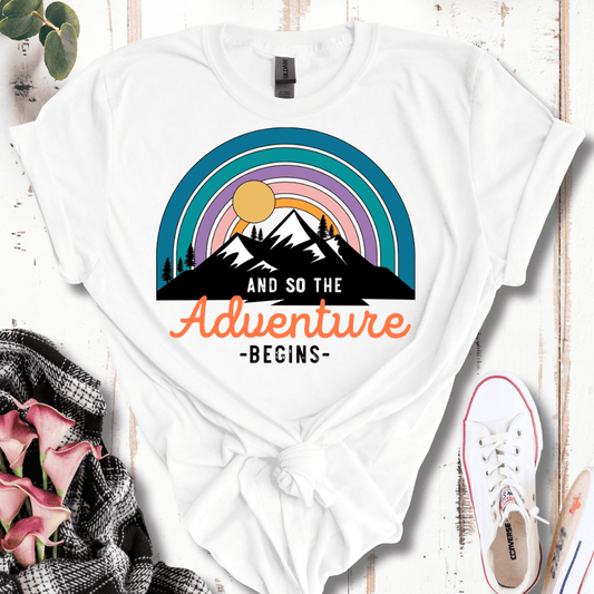 And So the Adventure Begins T-Shirt