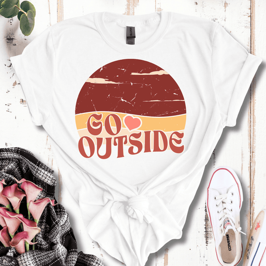 Retro Go Outside T-Shirt