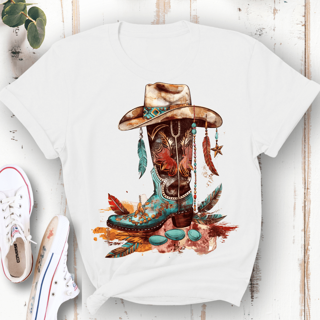 Cowgirl Boot T-Shirt