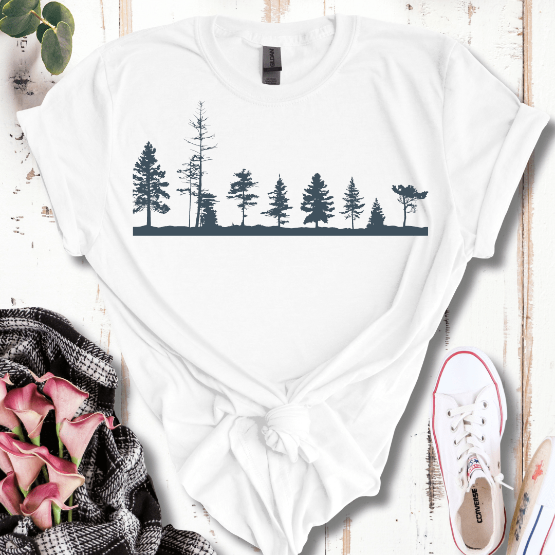 Tree Line Silhouette T-Shirt