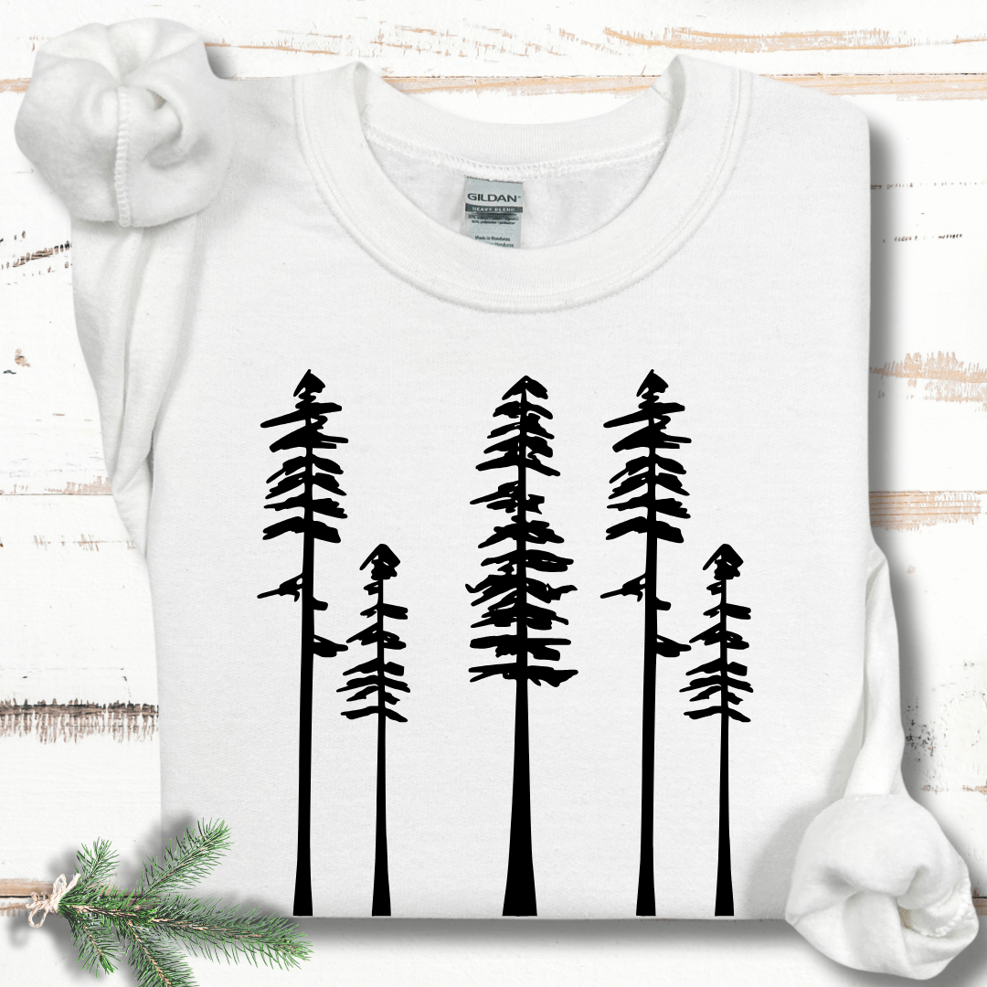 Pine Tree Row Sweatshirt