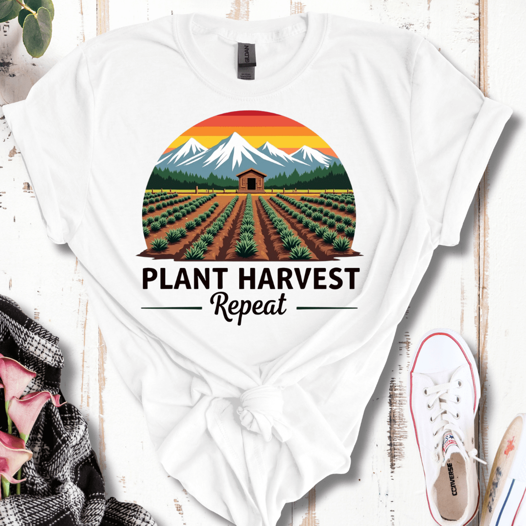 Plant Harvest Repeat T-Shirt