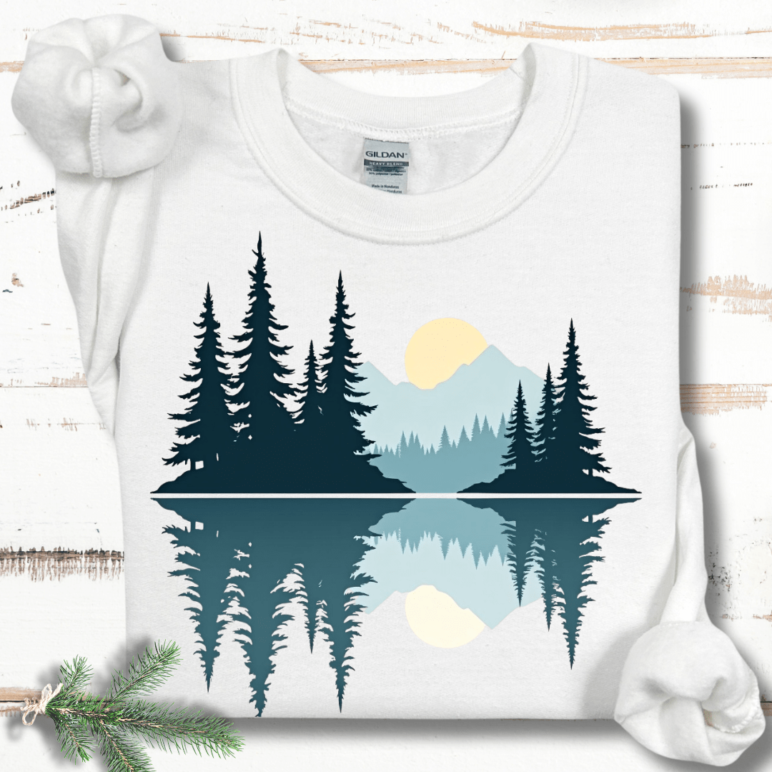 Mountain Mirror Lake Sweatshirt