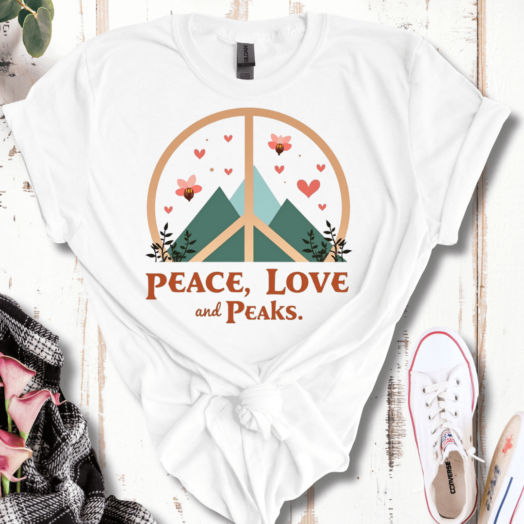 Peace Love and Peaks T-Shirt