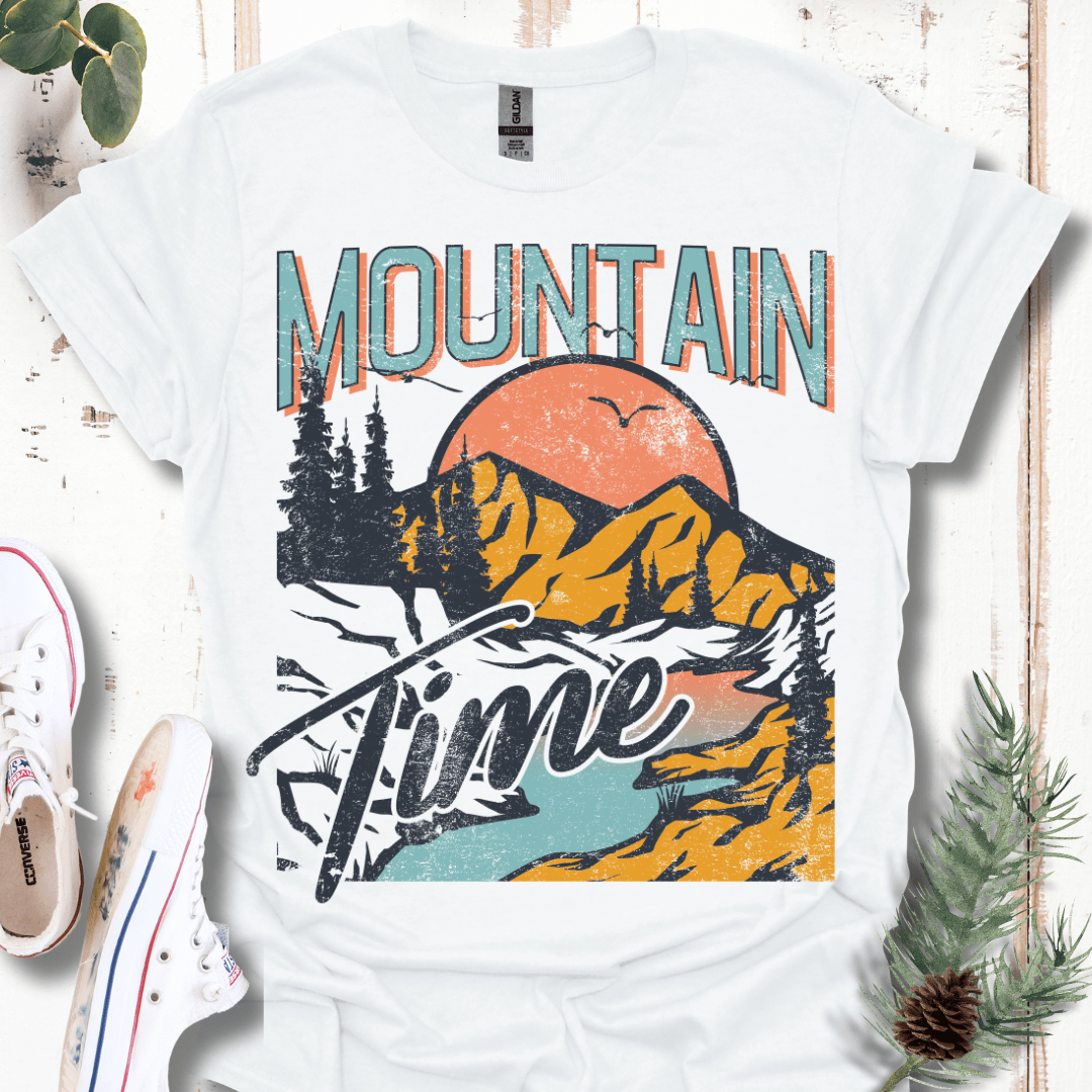 Distressed Mountain Time T-Shirt