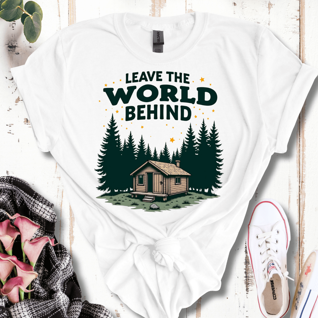 Leave the World Behind Cabin T-Shirt