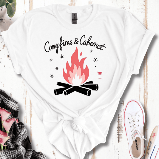 Campfires and Cabernet T-Shirt