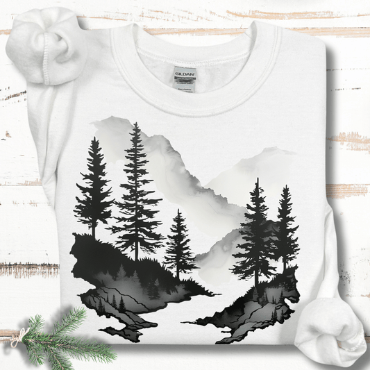 Misty Mountain Morning Sweatshirt