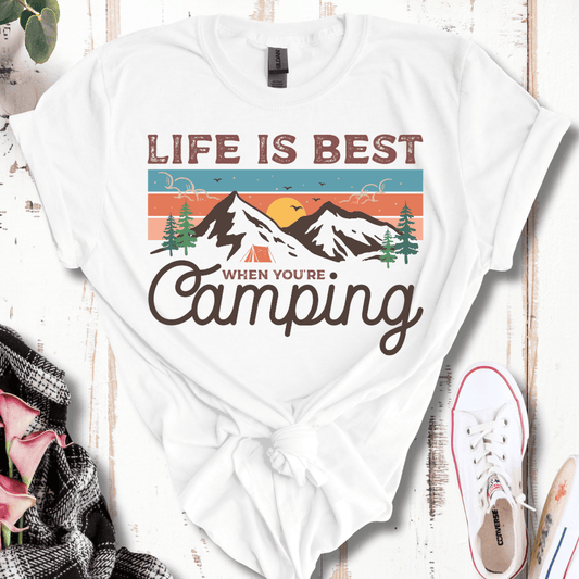 Life is Best Camping T-Shirt